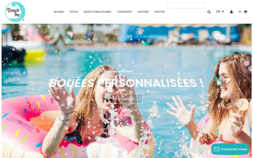 Capture du site Beach Toy